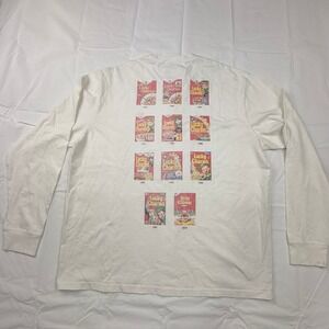 Kith Treats Lucky Charms Long Sleeve Tee White Mens Medium Graphic T-Shirt